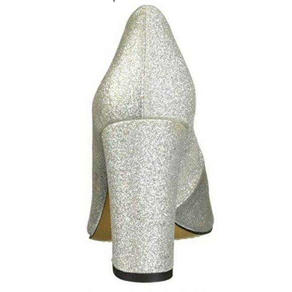 Glam Glitter Vince Camuto Block Heels - Picture 4 of 7